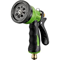 Los mejores  - GardenMate Pistola de riego Premium para mangueras - 8 Funciones - Cuerpo de Metal - Conexión de latón